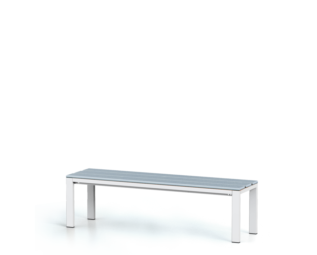 Benches with PVC sticks -  basic version 420 x 1500 x 400